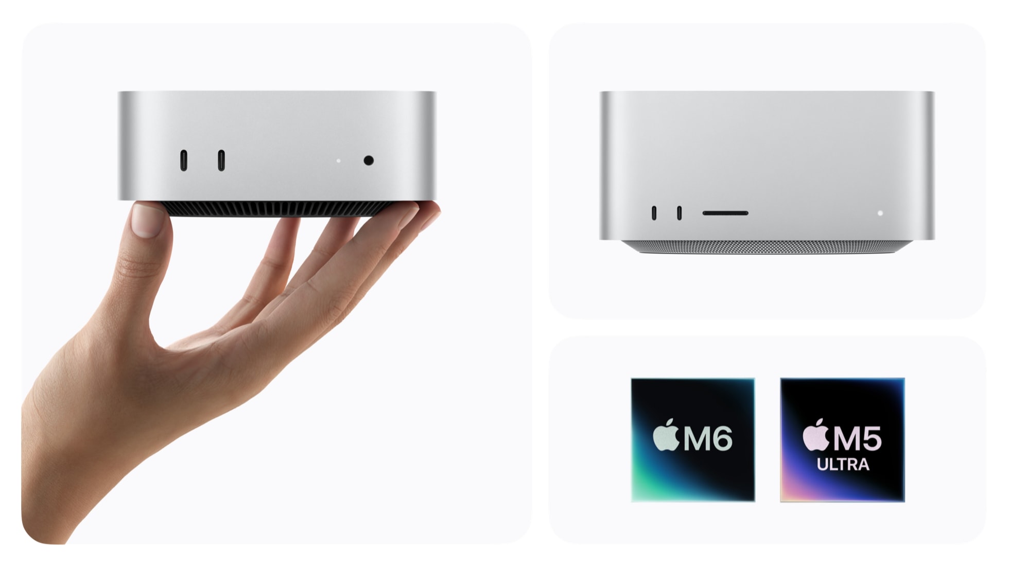 Neuer Mac mini mit M6 und Mac Studio mit M5 Ultra: Das steckt in Apples Desktops