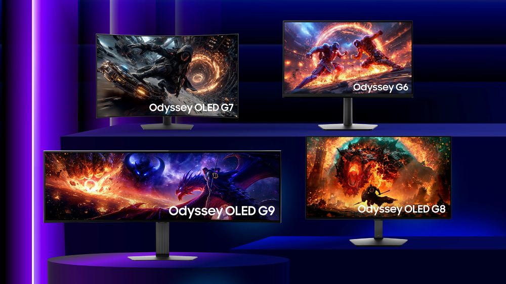Samsung Odyssey 2027: OLED-Monitore mit 360 Hz und ein 1.100-Hz-Modell zur Gamescom